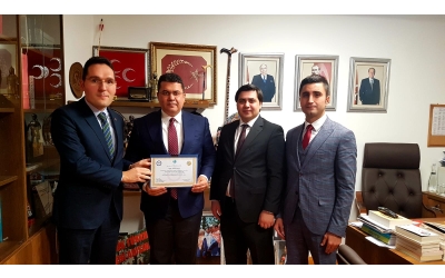 MHP Genel Başkan Başdanışmanı Prof. Dr. Ruhi Ersoy Ziyaret Edildi