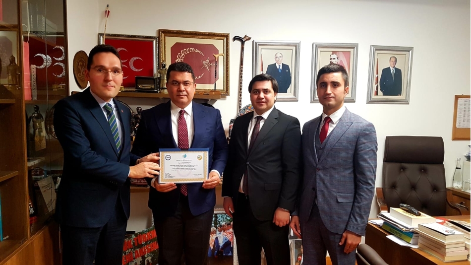 MHP Genel Başkan Başdanışmanı Prof. Dr. Ruhi Ersoy Ziyaret Edildi